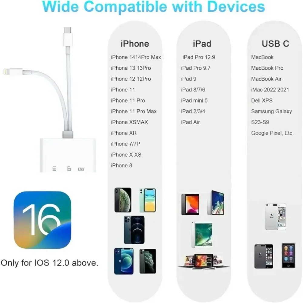 Poru Card Reader Multi Plug 3in1 USB MicroSD TF Card - INU182 Gambar produk Poru Card Reader Multi Plug 3in1 USB MicroSD TF Card - INU182