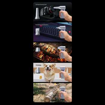 Gambar produk Taffware Air Duster Blower Mini Turbo Jet Fan 120000RPM 5200mAh 184W - Z1