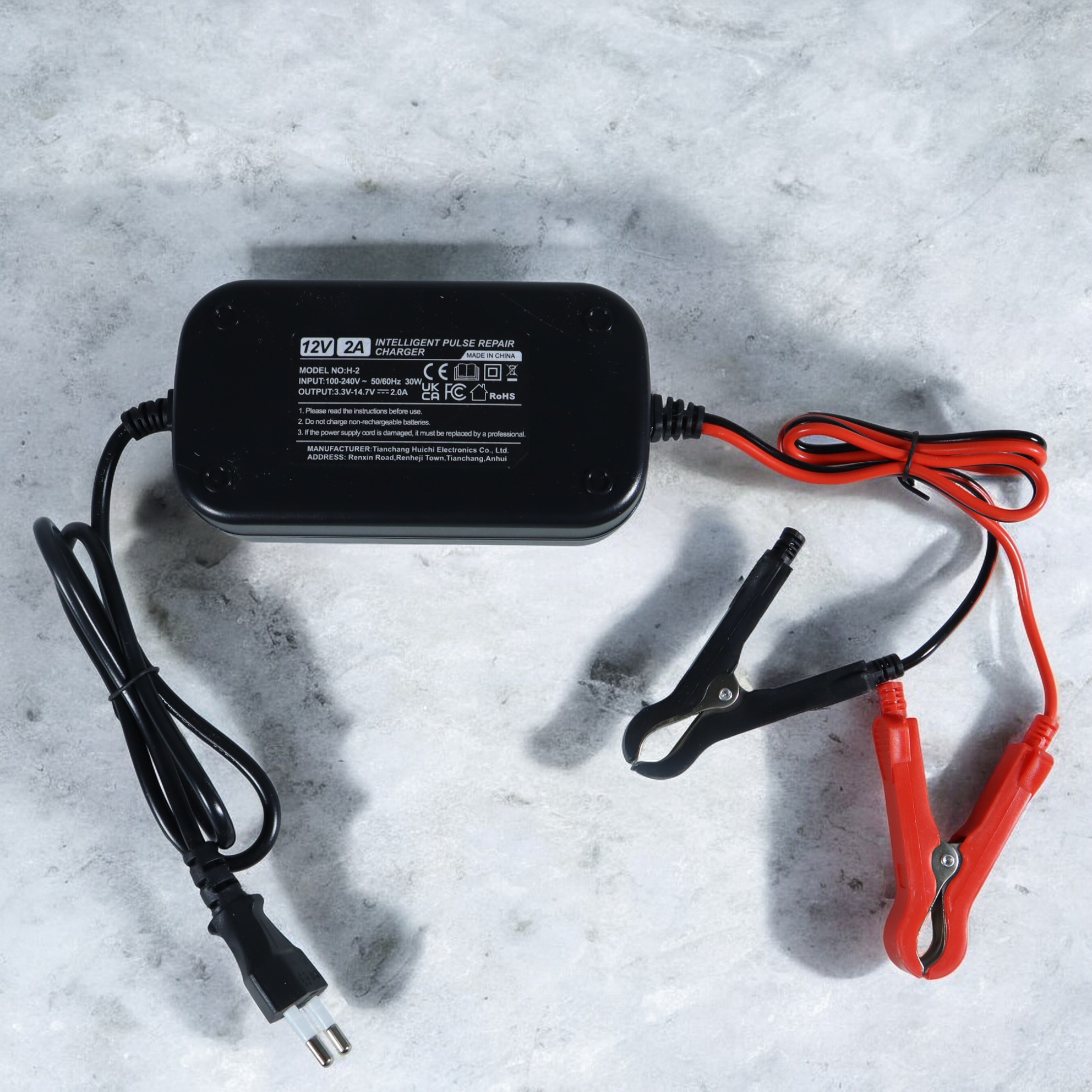 Extractme Charger Aki Motor Intelligent Battery Charger 12V 2A - H-2 Gambar produk Extractme Charger Aki Motor Intelligent Battery Charger 12V 2A - H-2