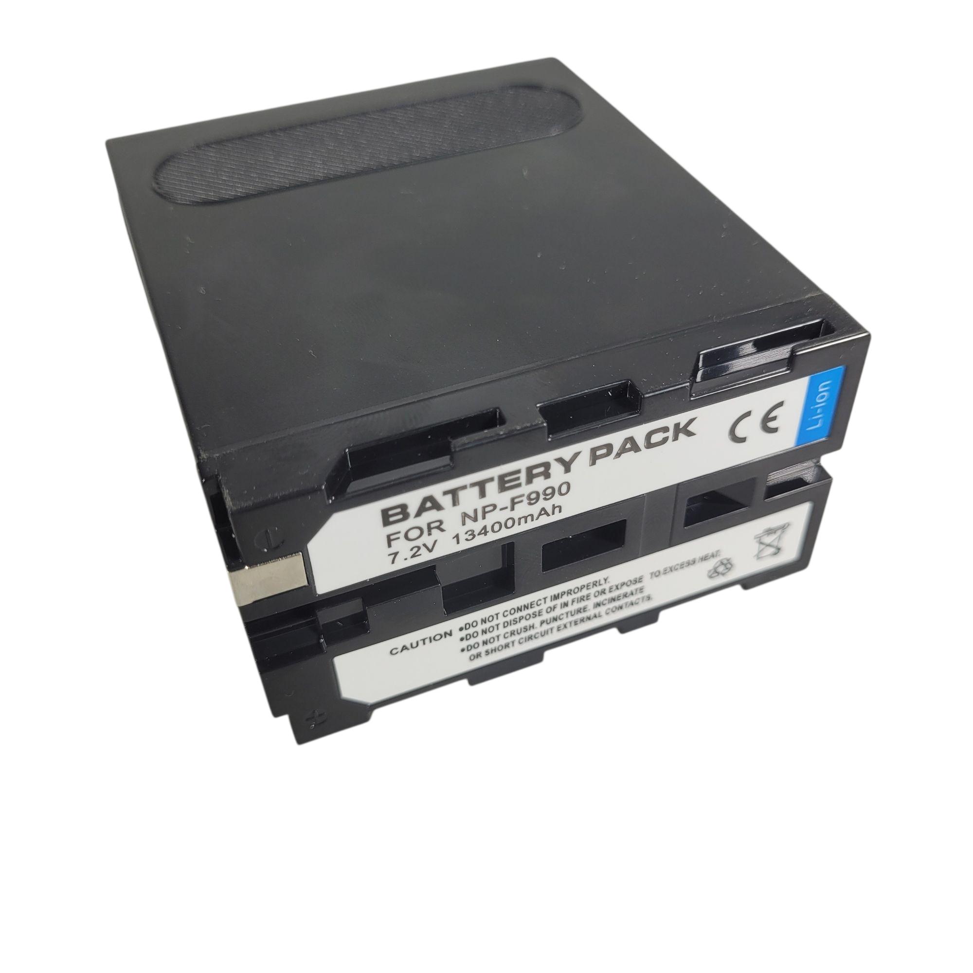 Gambar produk YUBOLI Baterai Kamera Sony Replacement Battery USB Type C 13400mAh - NP-F990