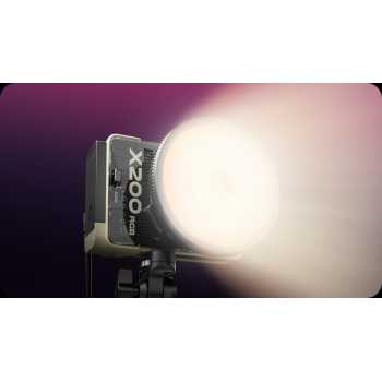 Zhiyun Lampu Studio Fotografi LED RGBW 15 Mode Bowens Mount 200W - X200