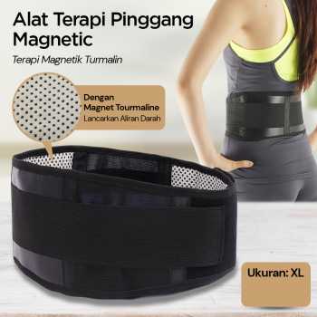 Gambar produk TaffOmicron Alat Terapi Pinggang Magnetic Tourmaline Nylon