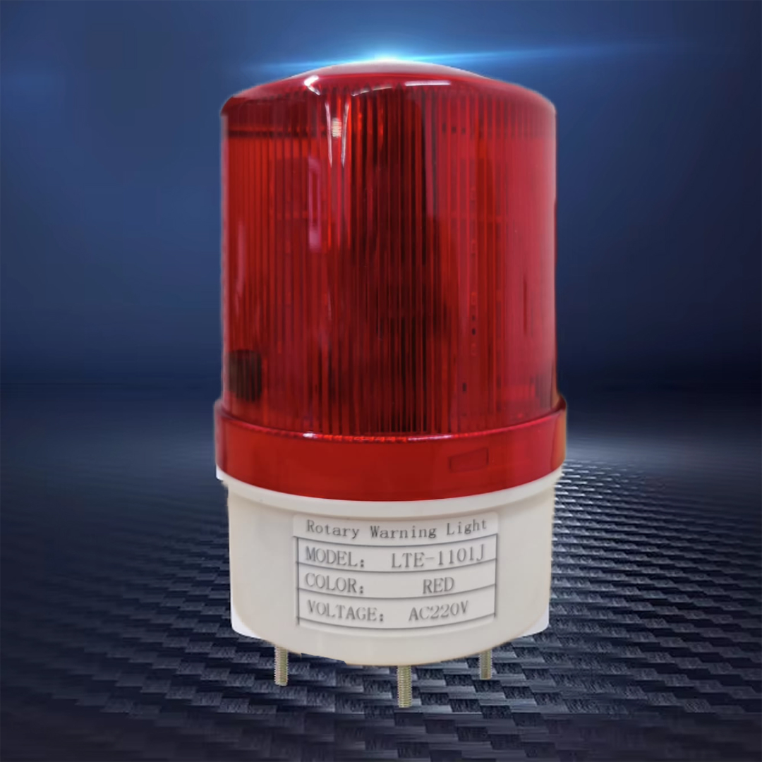 Gambar produk NANYI Warning Light Rotary Lamp LED Alarm Waterproof 220V 10W Audible - LTE-1101/1101J