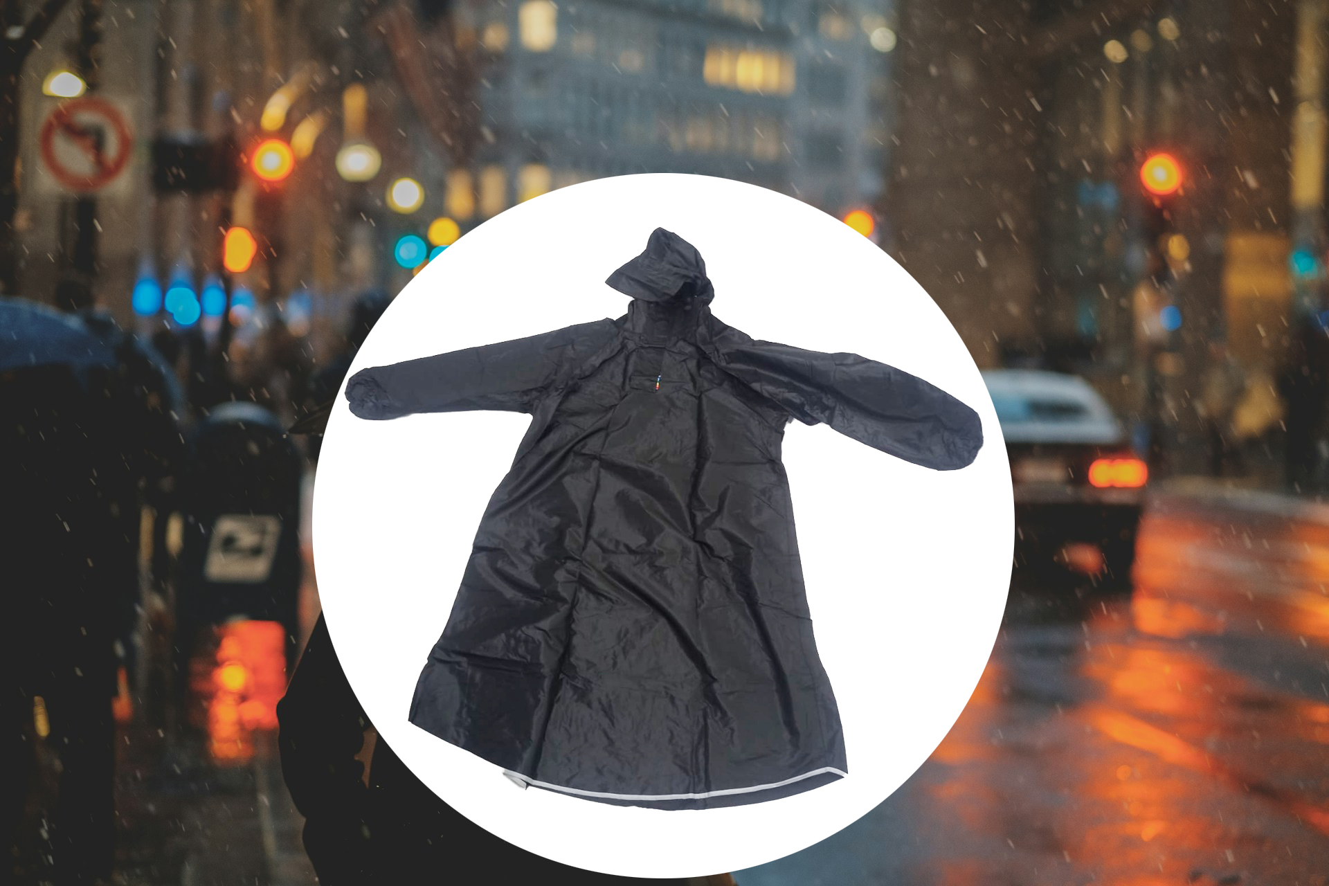 RAINGO Jas Hujan Ponco Anti Rembes 150D Oxford Waterproof Raincoat - MT45 Gambar produk RAINGO Jas Hujan Ponco Anti Rembes 150D Oxford Waterproof Raincoat - MT45