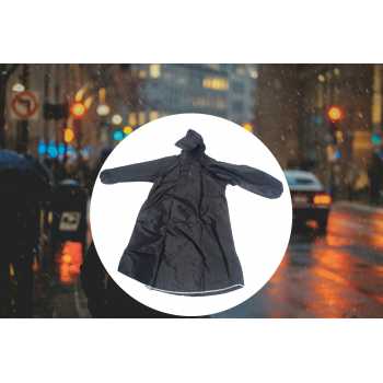 Gambar produk RAINGO Jas Hujan Ponco Anti Rembes 150D Oxford Waterproof Raincoat - MT45