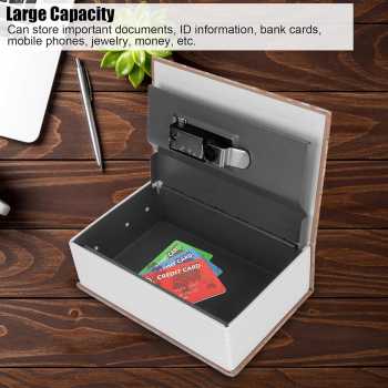 Gambar produk HOMESAFE Kotak Buku Novel Hidden Security Box Password Lock Size S - KBS