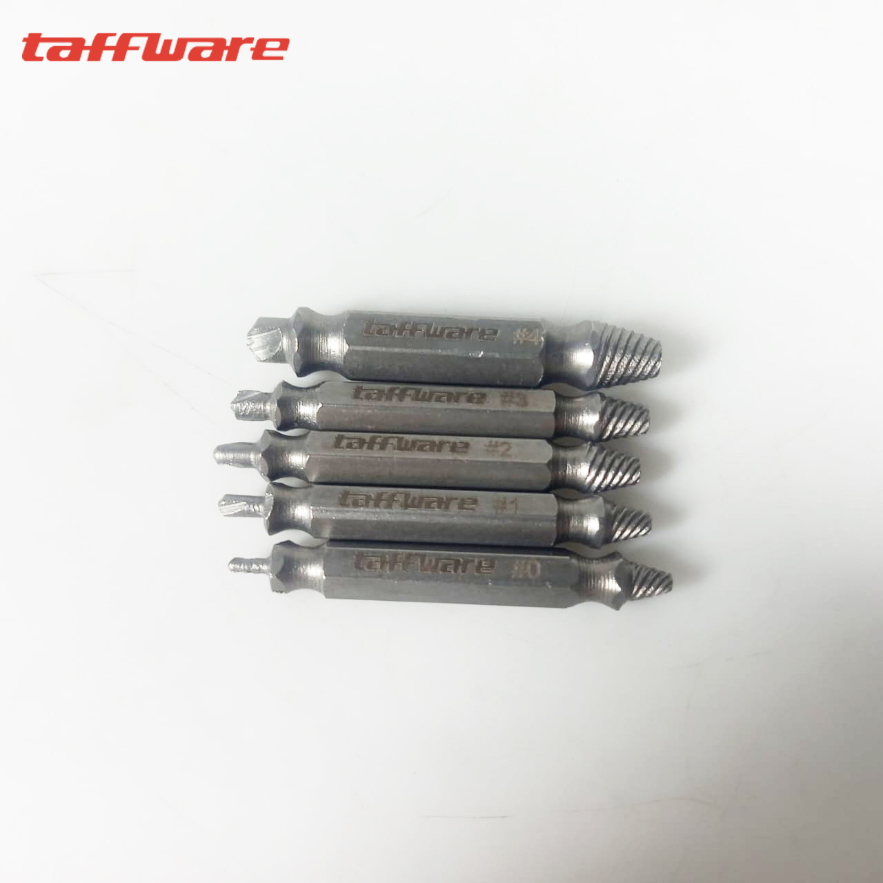 Taffware Set Mata Bor Extractor Broken Screw Remover 5 PCS - TL105 Gambar produk Taffware Set Mata Bor Extractor Broken Screw Remover 5 PCS - TL105
