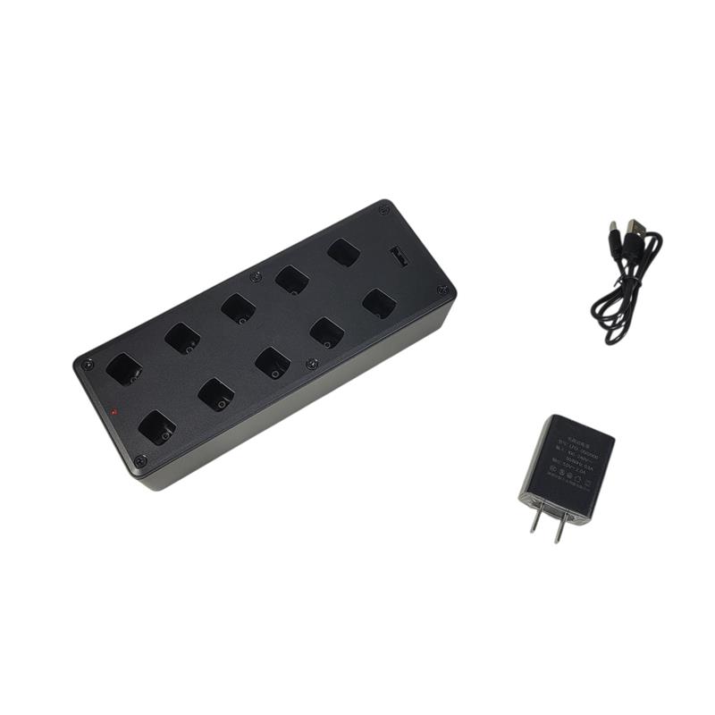 Keyinda Charging Base Earphone Receiver Audio Tour Guide 10 Slot - 7901 Gambar produk Keyinda Charging Base Earphone Receiver Audio Tour Guide 10 Slot - 7901