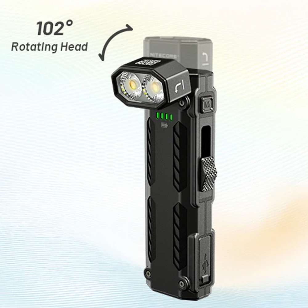 NITECORE Senter LED Flashlight MCT UHE 3in1 Color IPX6 1600 Lumens - EDC09 Gambar produk NITECORE Senter LED Flashlight MCT UHE 3in1 Color IPX6 1600 Lumens - EDC09