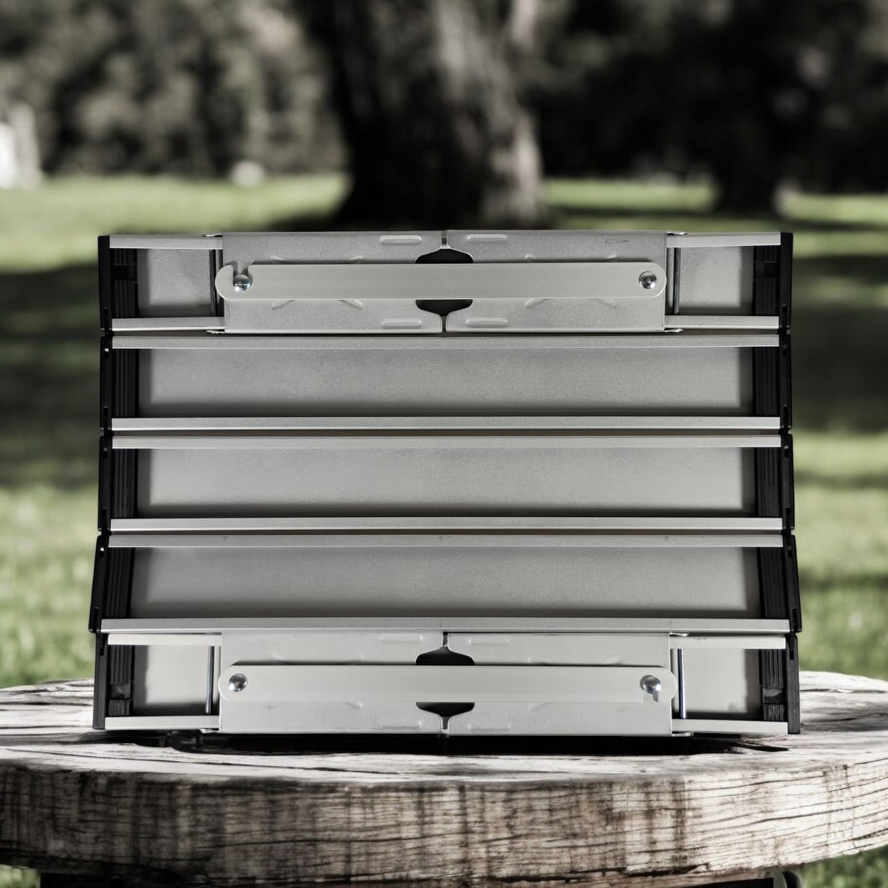 Gambar produk TaffSPORT Meja Camping Lipat Ringan Portable Outdoor Aluminium Alloy - 8826