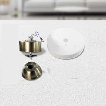 Gambar produk AVEO Kipas Angin Gantung Lampu Plafon Tri Color 52 Inch Remote Control - AV-052