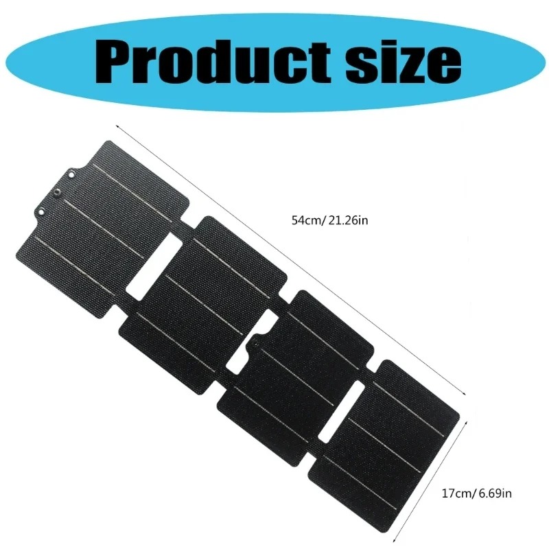 CrustPro Panel Surya Solar Foldable Monocrystalline 14W - CP-14 Gambar produk CrustPro Panel Surya Solar Foldable Monocrystalline 14W - CP-14