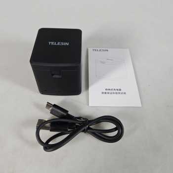 Gambar produk TELESIN Charger Baterai 3 Slot for GoPro Hero 5/6/7/8 - GP-BCG-502