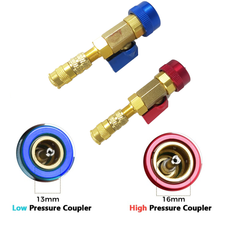 Anule Alat Service AC Mobil Air Conditioning Car Valve For Freon R134a - CR-206 Gambar produk Anule Alat Service AC Mobil Air Conditioning Car Valve For Freon R134a - CR-206