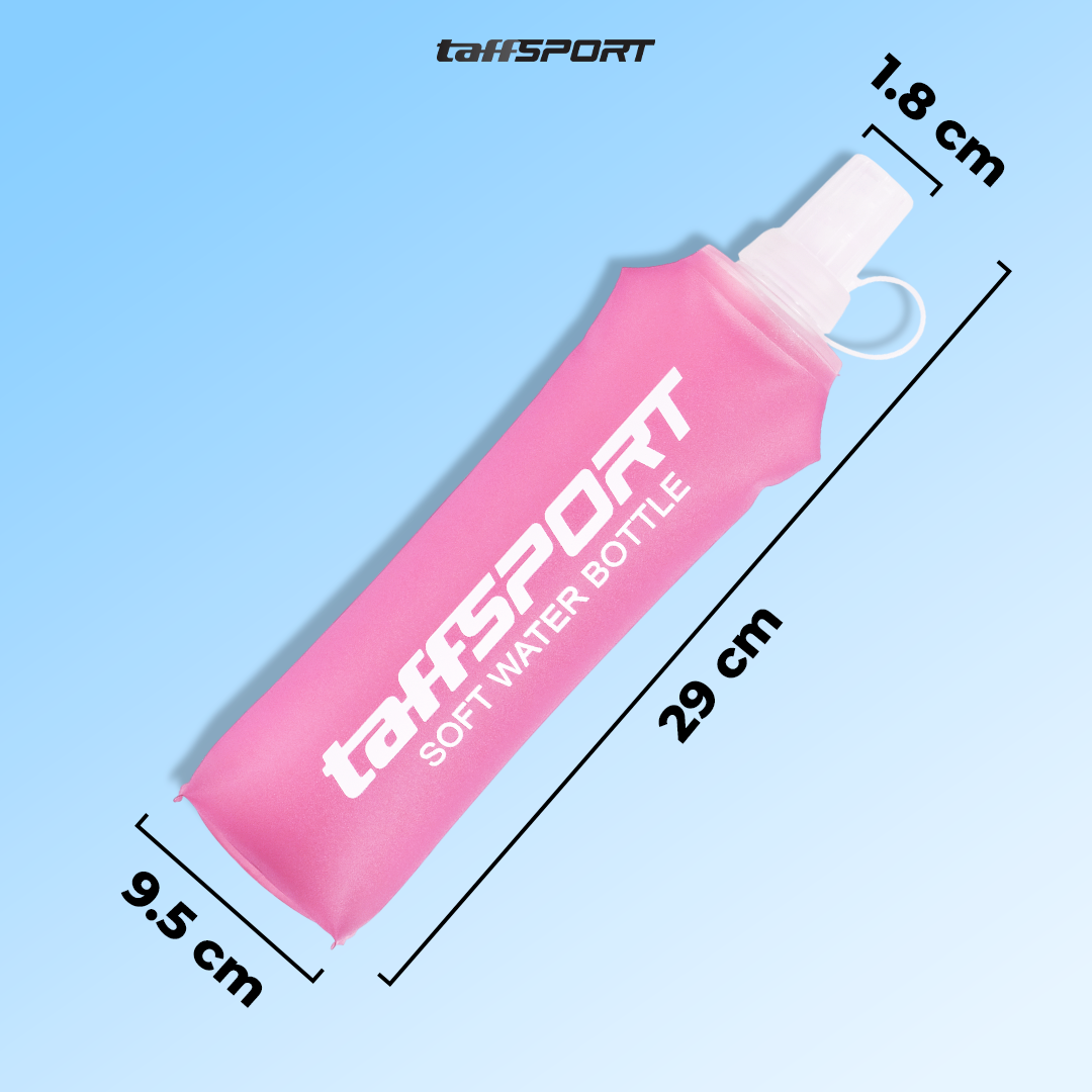 TaffSPORT Botol Minum Soft Flask Foldable Sport Water TPU 500 ml - TF009 Gambar produk TaffSPORT Botol Minum Soft Flask Foldable Sport Water TPU 500 ml - TF009