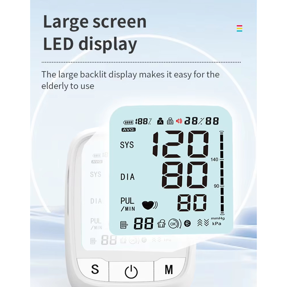 Scpanda Tensimeter Digital Pengukur Tekanan Darah English Voice - KWL-B168 Gambar produk Scpanda Tensimeter Digital Pengukur Tekanan Darah English Voice - KWL-B168