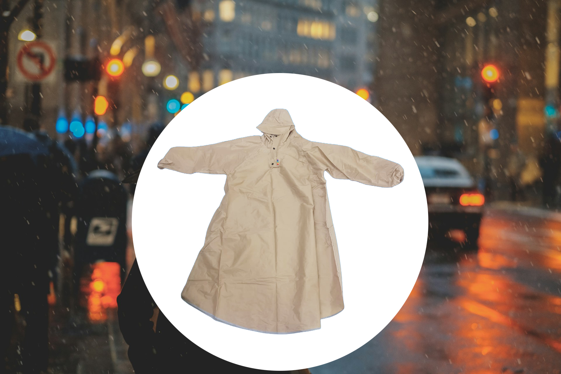 RAINGO Jas Hujan Ponco Anti Rembes 150D Oxford Waterproof Raincoat - MT45 Gambar produk RAINGO Jas Hujan Ponco Anti Rembes 150D Oxford Waterproof Raincoat - MT45