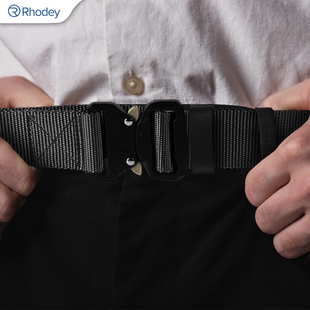 Rhodey Tali Ikat Pinggang Canvas Nylon Army Military Tactical 125cm - MU056 Gambar produk Rhodey Tali Ikat Pinggang Canvas Nylon Army Military Tactical 125cm - MU056