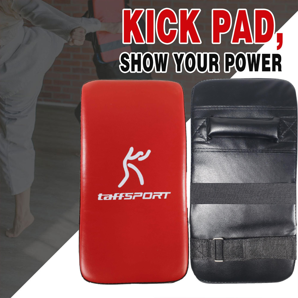 TaffSPORT Kicking Pad Sanda Muay Thai Taekwondo Arm Straight Baffle - J-421 Gambar produk TaffSPORT Kicking Pad Sanda Muay Thai Taekwondo Arm Straight Baffle - J-421