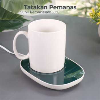 HKITCHEN Tatakan Gelas Pemanas Coffee Cup Warmer Heating Pad 220V - BD-01