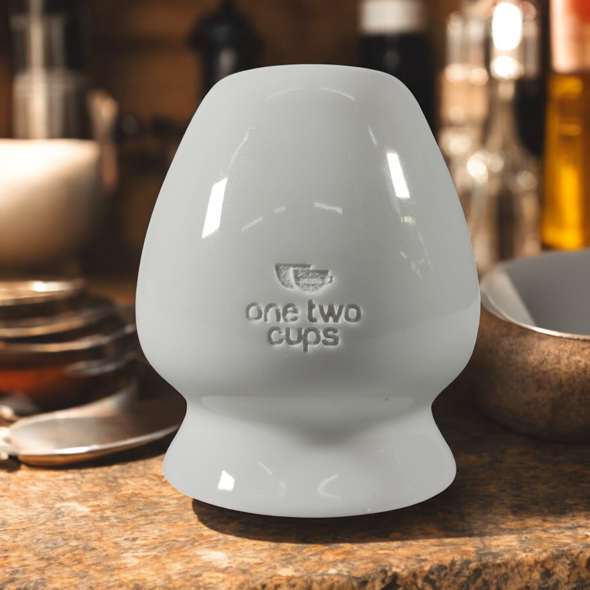 One Two Cups Dudukan Pengaduk Chasen Tate Whisk Stand Matcha - D-35 Gambar produk One Two Cups Dudukan Pengaduk Chasen Tate Whisk Stand Matcha - D-35