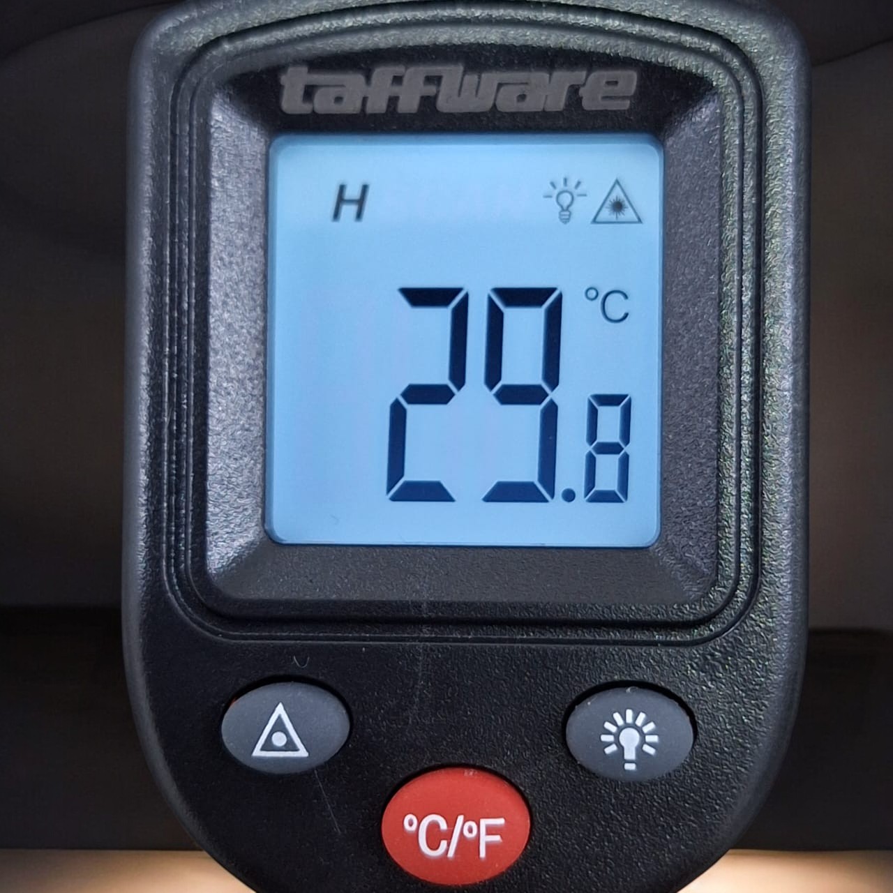 Gambar produk Taffware Termometer Industrial Digital Thermogun Infrared Backlit LCD - CX6001