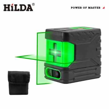 HILDA Laser Level Self Leveling 2 Line 520nm Waterproof - KSWLS236