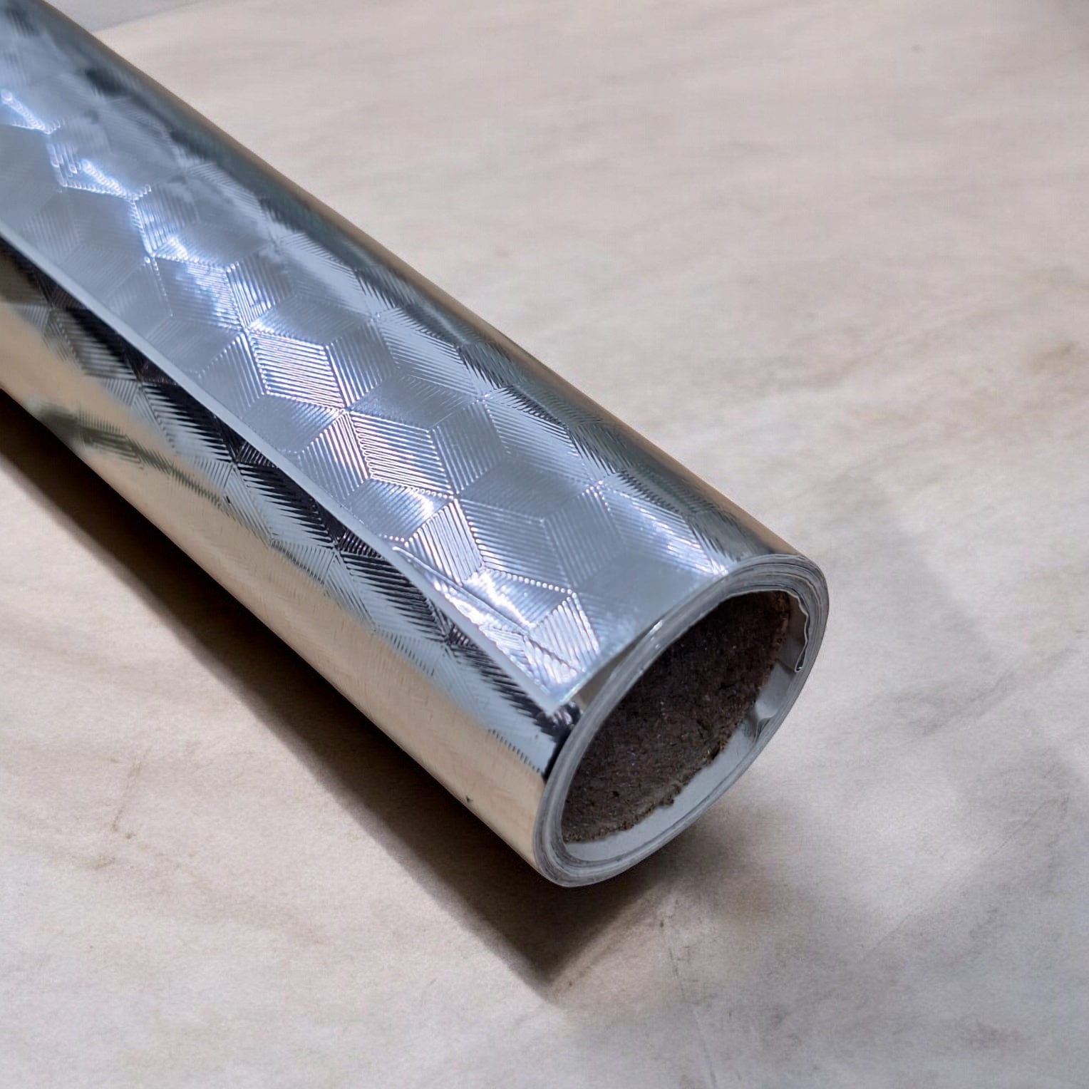 DIYOMG Sticker Wallpaper Aluminium Foil Anti Minyak Grid 200x60cm - CFT3 Gambar produk DIYOMG Sticker Wallpaper Aluminium Foil Anti Minyak Grid 200x60cm - CFT3