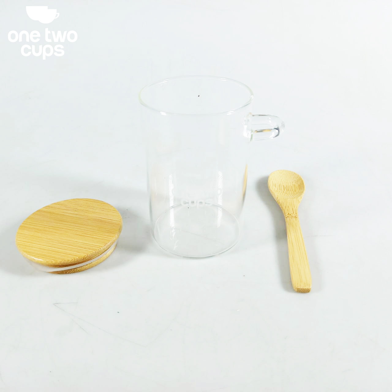 One Two Cups Toples Kaca Penyimpanan Makanan Storage with Bamboo Lid 300ml - FM-LD1 Gambar produk One Two Cups Toples Kaca Penyimpanan Makanan Storage with Bamboo Lid 300ml - FM-LD1