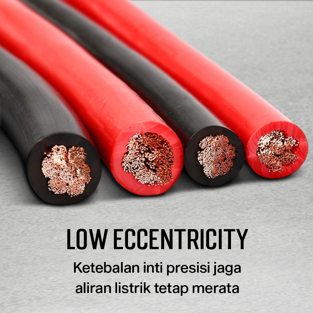 Gambar produk ALLWELL Kabel AWG Silicone Extra Soft Temperature Resistant Wire 1M 9 AWG - MU-5