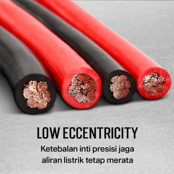 Gambar produk ALLWELL Kabel AWG Silicone Extra Soft Temperature Resistant Wire 1M 9 AWG - MU-5