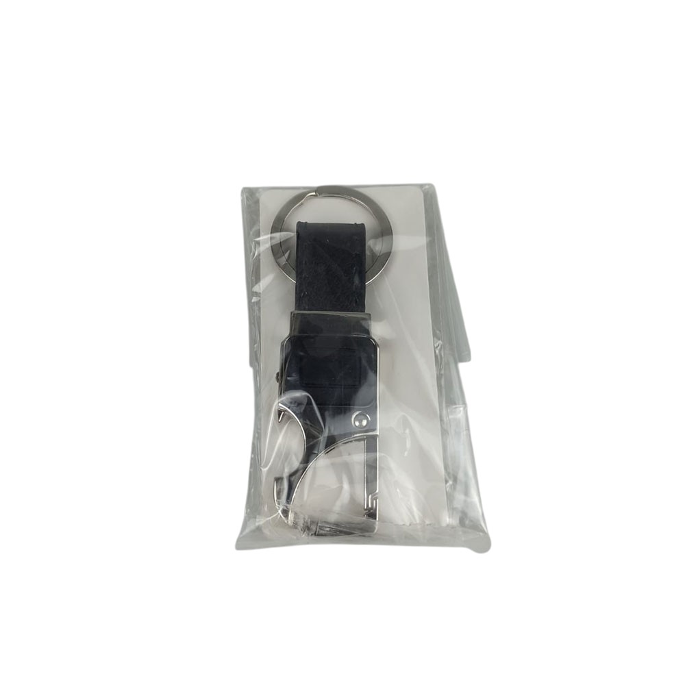 Gambar produk Gantungan Kunci Mobil Multifungsi Zinc Alloy PU Leather - BA0700