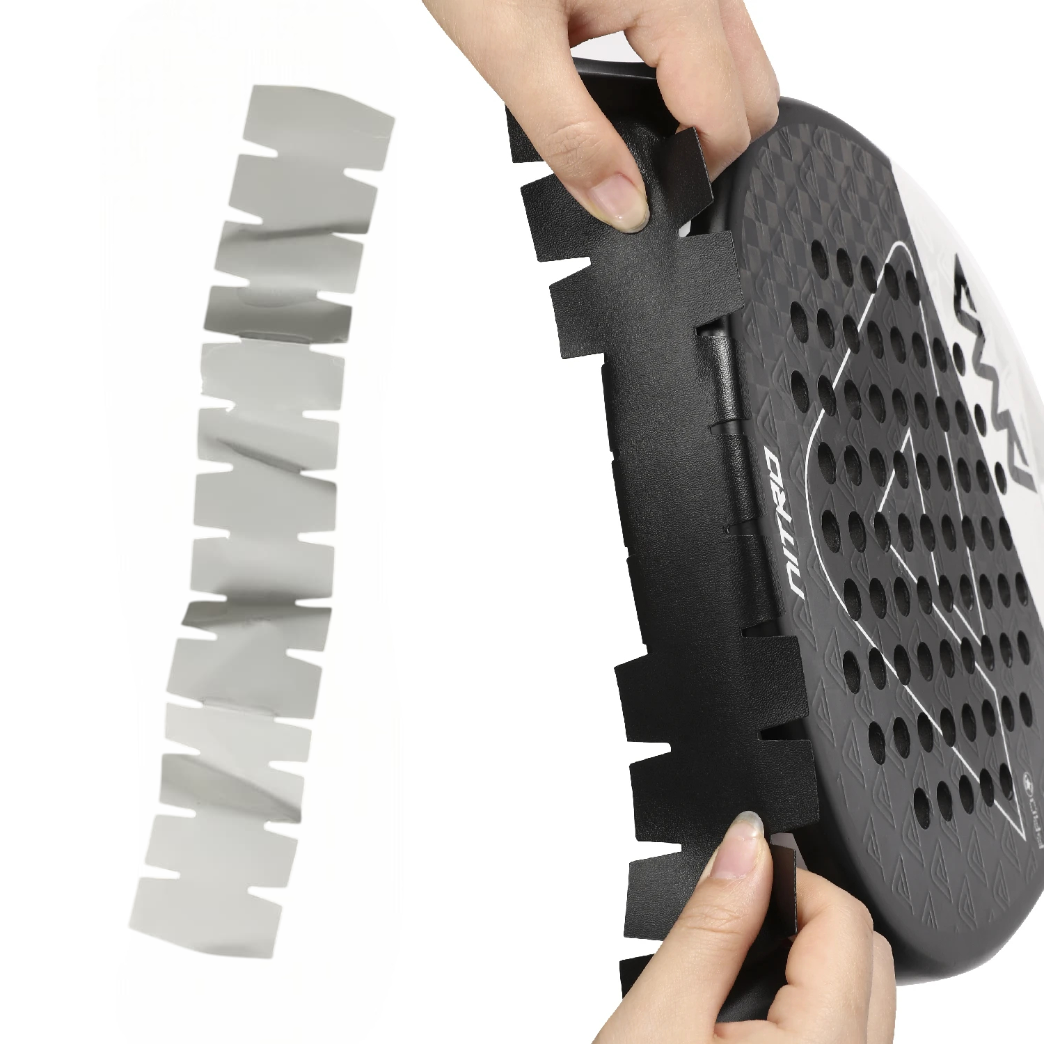 AMA Sport Pelindung Kepala Frame Raket Padel TPU Head Guard Tape Gigi Besar - BTR42 Gambar produk AMA Sport Pelindung Kepala Frame Raket Padel TPU Head Guard Tape Gigi Besar - BTR42