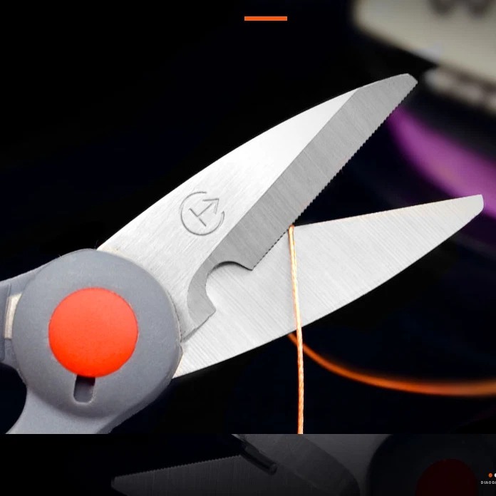 SAMOLLA Gunting Multifungsi Stainless Steel 420 Fishing Scissor - SM-42 Gambar produk SAMOLLA Gunting Multifungsi Stainless Steel 420 Fishing Scissor - SM-42