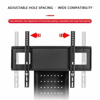 Gambar produk IBOWZ Bracket TV Floor Stand Wheel VESA 600x400 for 32-65 Inch TV - IB-65