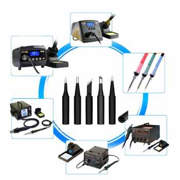 JCD Set Mata Solder Station Tool Iron Tip 900M-T 5 PCS - JC16