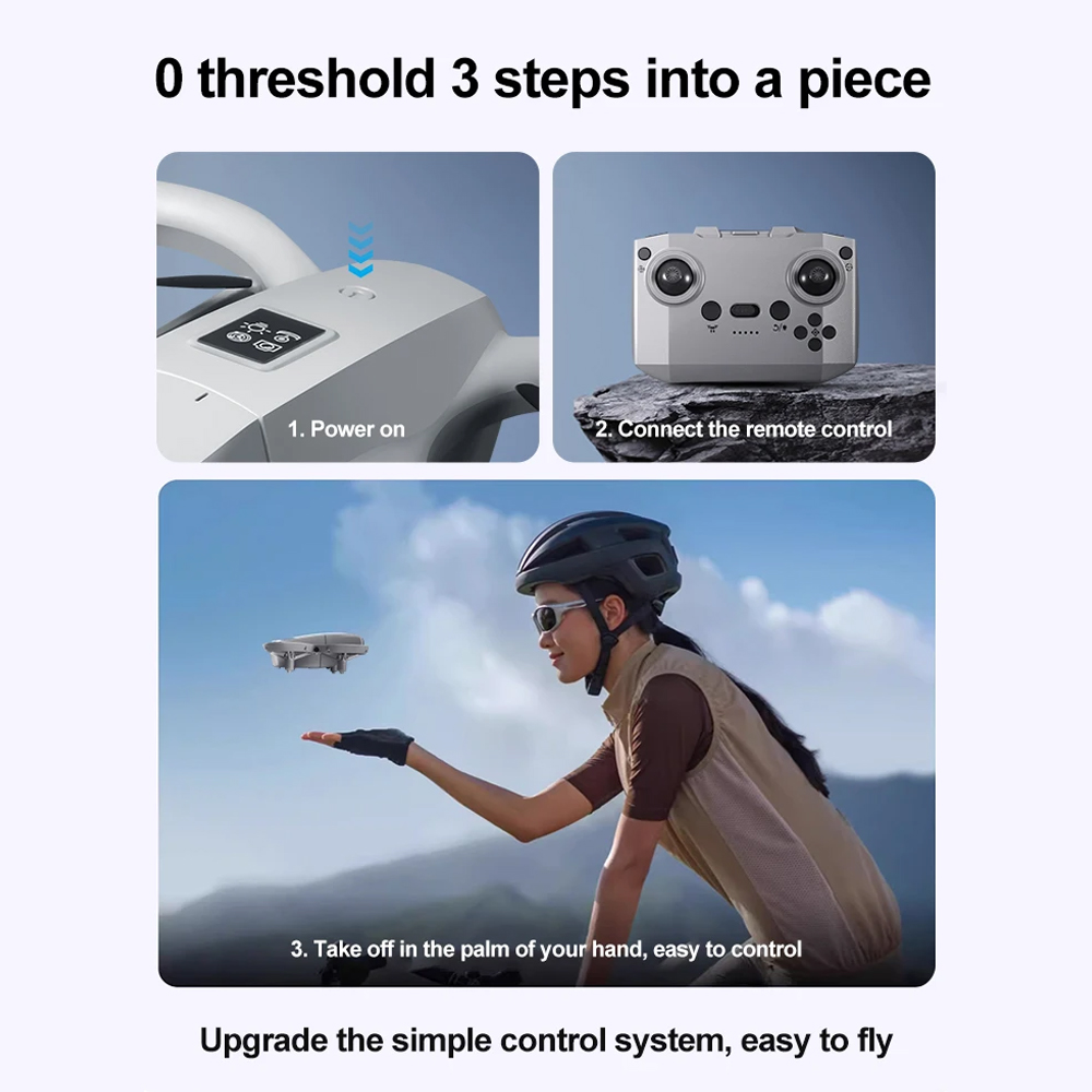 GIJUN Drone Mini 4K Dual Camera Upward Shooting Obstacle Avoidance - GT3 Gambar produk GIJUN Drone Mini 4K Dual Camera Upward Shooting Obstacle Avoidance - GT3