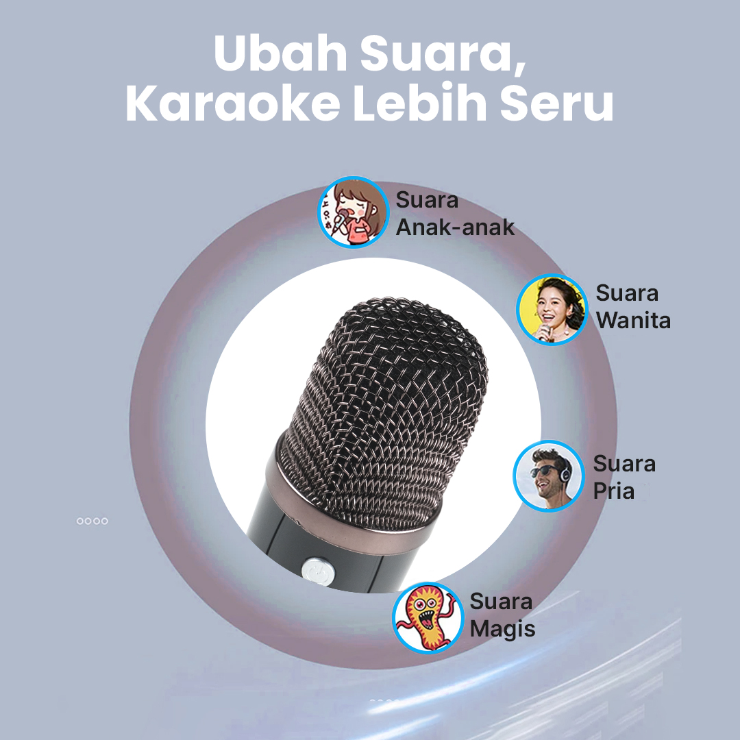 XINJIA Speaker Bluetooth Karaoke Portable RGB with 2 Microphone 10W - WJ-A927 Gambar produk XINJIA Speaker Bluetooth Karaoke Portable RGB with 2 Microphone 10W - WJ-A927