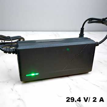 Gambar produk ALASICKA Adaptor Charger Baterai Skuter Sepeda Listrik 29.4V 2A - 24V2A