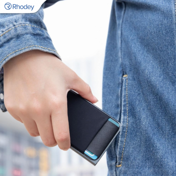 Gambar produk Rhodey Dompet Kartu Slim Slider Aluminium Anti RFID - G883