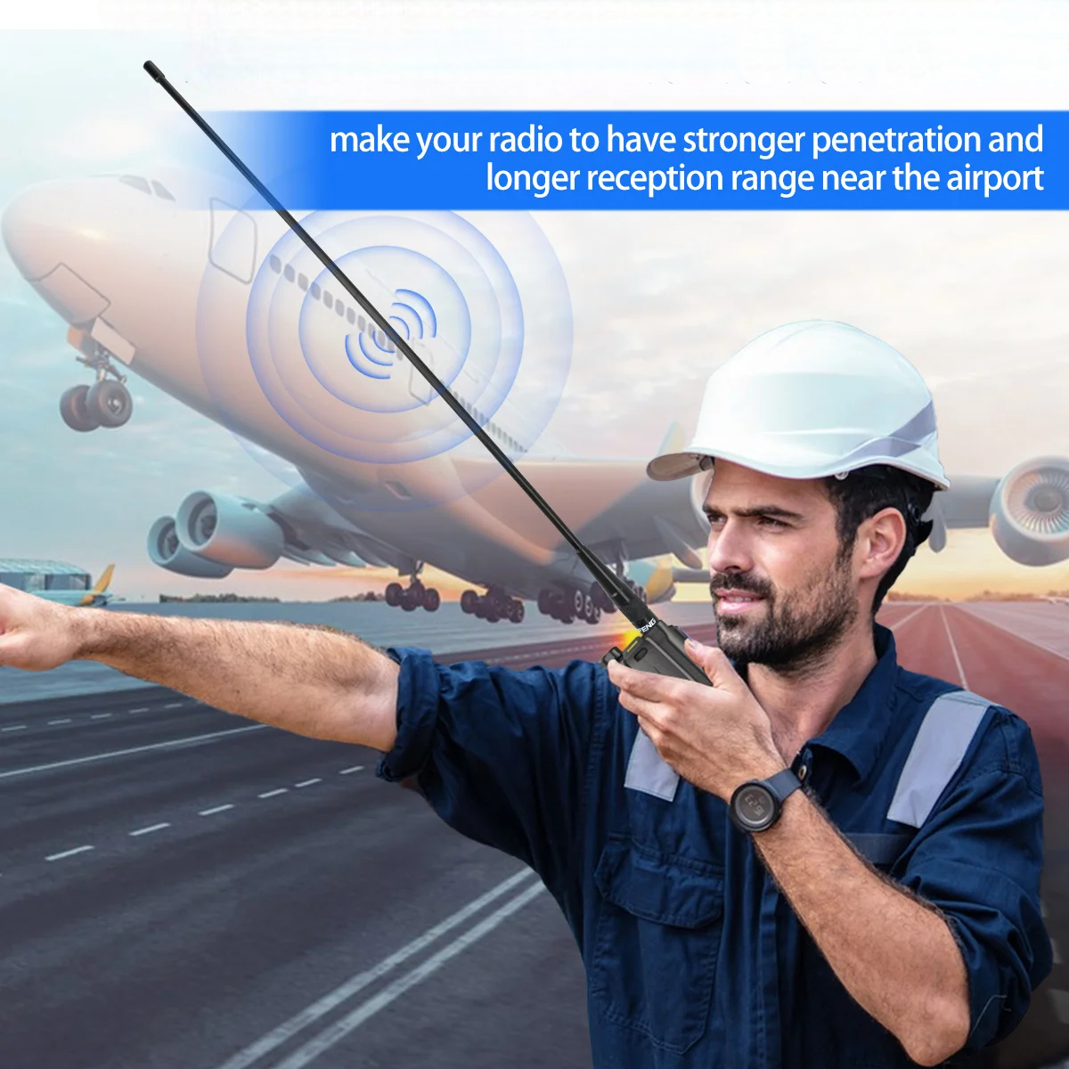 Baofeng Antena HT Walkie Talkie Radio SMA-Female Dual Band 136/400MHz - BF-771 Gambar produk Baofeng Antena HT Walkie Talkie Radio SMA-Female Dual Band 136/400MHz - BF-771