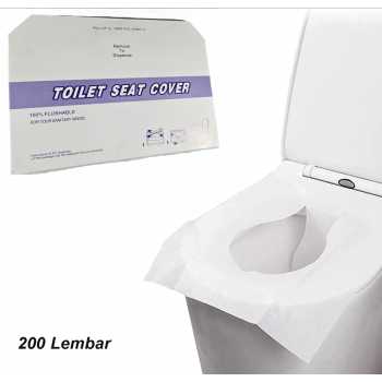 Goodern Cover Dudukan Toilet Disposable Flushable Paper Seat Cover - INU155