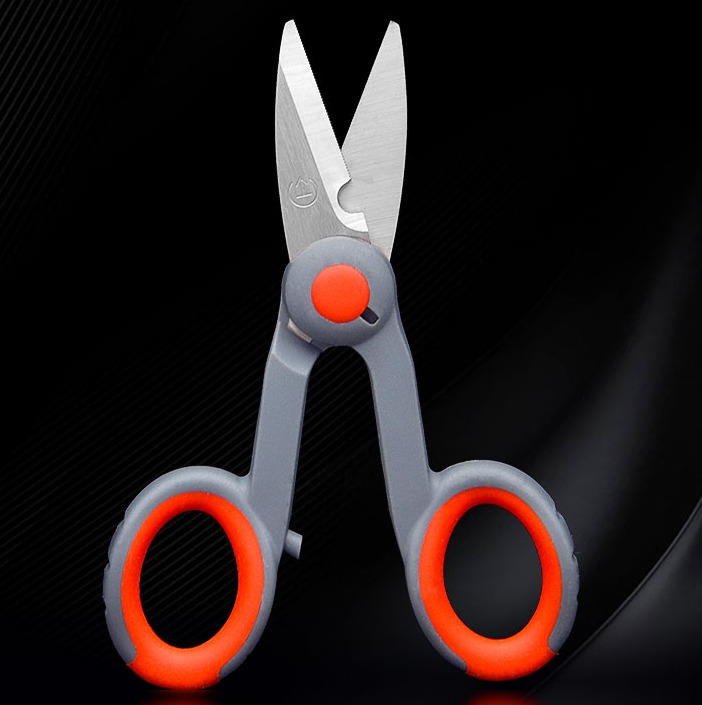 SAMOLLA Gunting Multifungsi Stainless Steel 420 Fishing Scissor - SM-42 Gambar produk SAMOLLA Gunting Multifungsi Stainless Steel 420 Fishing Scissor - SM-42