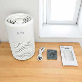 Gambar produk Taffware HUMI Air Purifier Deodorizer Negative Ion H13 HEPA Filter - EJ-JHQ01