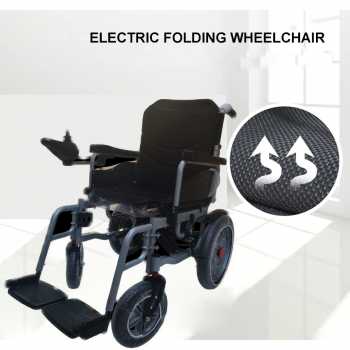 JiKang Kursi Roda Elektrik Lipat Wheelchair with Hand Controller 250W - TW-100W