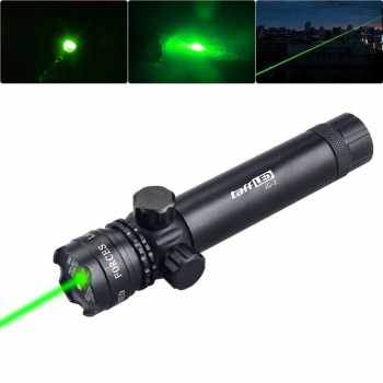 TaffLED Tactical Green Dot Laser Airsoft with Mount Baterai Charger - JG-2