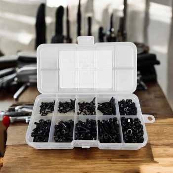 Taffware Baut Set Screw Bolt Nuts Hexagon Hex Socket M2 M3 400PCS - DIN912