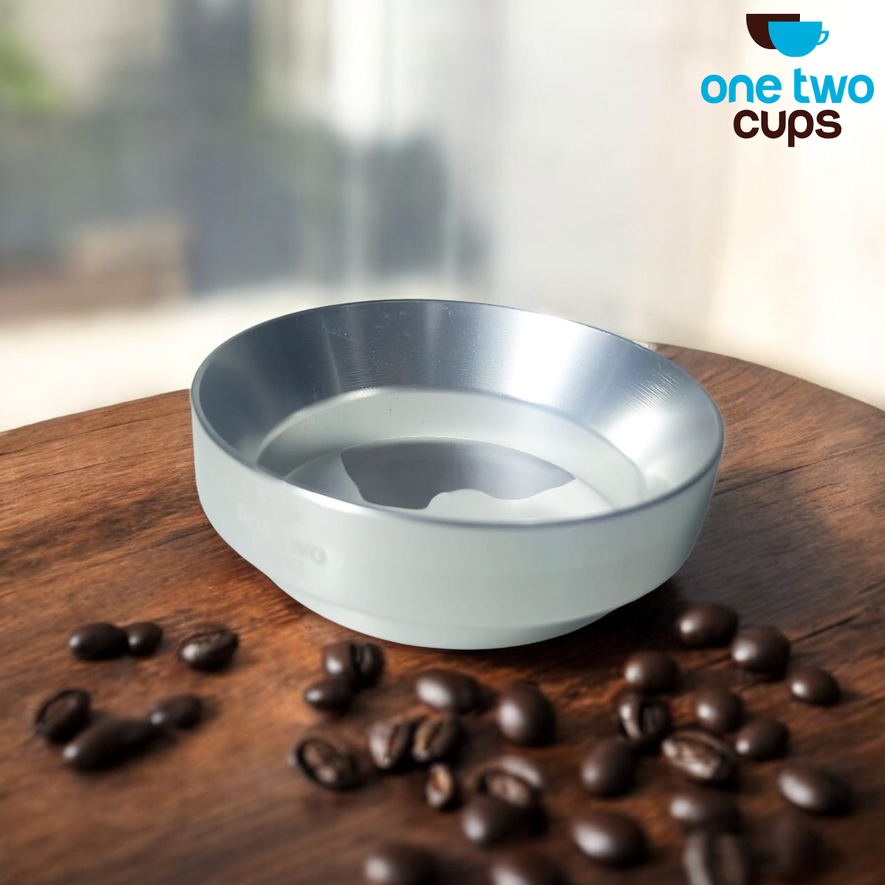One Two Cups Dosing Ring Portafilter Espresso Aluminium Magnetic 51mm - AR5 Gambar produk One Two Cups Dosing Ring Portafilter Espresso Aluminium Magnetic 51mm - AR5