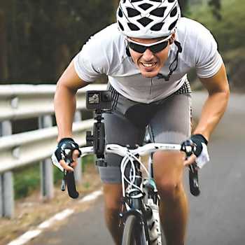 Gambar produk Fahliso Clamp Holder Action Camera Motorcycle Handlebar 1/4 Inch - FH-14