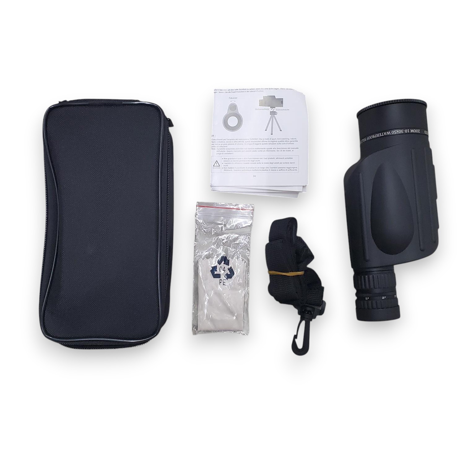 SVBONY Teropong Monocular Telescope Multi Coated Waterproof 10-30x - SV49 Gambar produk SVBONY Teropong Monocular Telescope Multi Coated Waterproof 10-30x - SV49